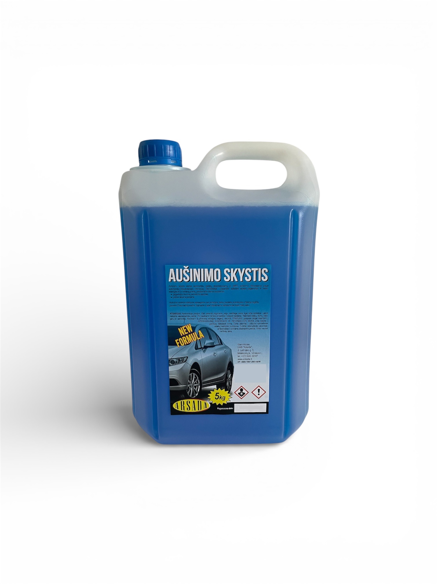 Aušinimo skystis (mėlynas) -35°C 5kg